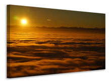 Laden Sie das Bild in den Galerie-Viewer, Leinwandbild Sonnenaufgang in der Natur