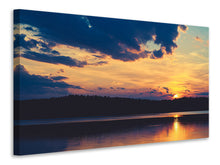 Laden Sie das Bild in den Galerie-Viewer, Leinwandbild Sonnenuntergang - Zeit zum Entspannen
