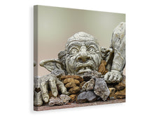 Laden Sie das Bild in den Galerie-Viewer, Leinwandbild Stein Kunst XL