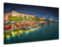 Laden Sie das Bild in den Galerie-Viewer, Leinwandbild Sternenhimmel in Prag
