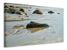Laden Sie das Bild in den Galerie-Viewer, Leinwandbild Strand Momente