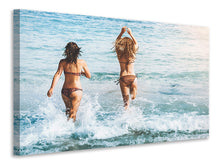 Laden Sie das Bild in den Galerie-Viewer, Leinwandbild Strand Schönheiten
