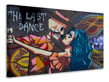 Laden Sie das Bild in den Galerie-Viewer, Leinwandbild Streetart Last Dance