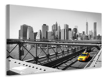 Laden Sie das Bild in den Galerie-Viewer, Leinwandbild Taxi in New York