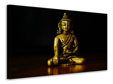 Laden Sie das Bild in den Galerie-Viewer, Leinwandbild Tempel Buddha