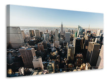 Laden Sie das Bild in den Galerie-Viewer, Leinwandbild Über den Dächern von NYC