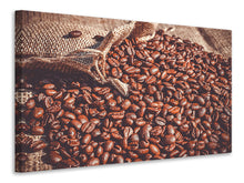 Laden Sie das Bild in den Galerie-Viewer, Leinwandbild Viele Kaffeebohnen