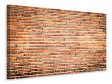 Laden Sie das Bild in den Galerie-Viewer, Leinwandbild Wand aus Steinen
