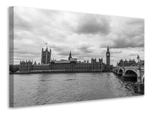 Laden Sie das Bild in den Galerie-Viewer, Leinwandbild Wolken über London