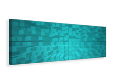 Laden Sie das Bild in den Galerie-Viewer, Leinwandbild Panorama 3D-Kubusse
