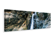 Laden Sie das Bild in den Galerie-Viewer, Leinwandbild Panorama Bewegtes Wasser