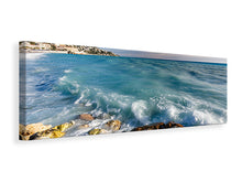 Laden Sie das Bild in den Galerie-Viewer, Leinwandbild Panorama Cote D`Azur