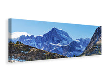 Laden Sie das Bild in den Galerie-Viewer, Leinwandbild Panorama Dem Gipfel entgegen