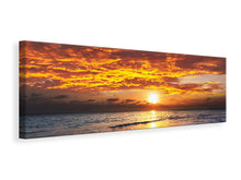 Laden Sie das Bild in den Galerie-Viewer, Leinwandbild Panorama Entspannung am Meer