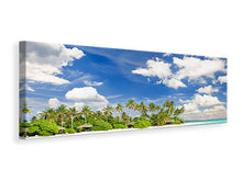 Laden Sie das Bild in den Galerie-Viewer, Leinwandbild Panorama Meine Insel
