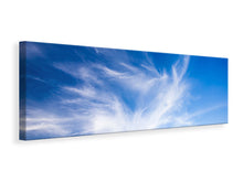 Laden Sie das Bild in den Galerie-Viewer, Leinwandbild Panorama Schleierwolken