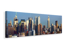Laden Sie das Bild in den Galerie-Viewer, Leinwandbild Panorama Skyline Midtown Manhattan