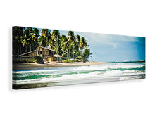 Laden Sie das Bild in den Galerie-Viewer, Leinwandbild Panorama The Beach