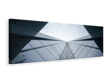 Laden Sie das Bild in den Galerie-Viewer, Leinwandbild Panorama Architektur aus Glas