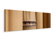 Laden Sie das Bild in den Galerie-Viewer, Leinwandbild Panorama Bambus Close up