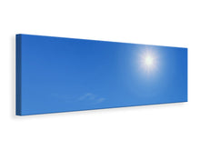 Laden Sie das Bild in den Galerie-Viewer, Leinwandbild Panorama Beste Wetterlage
