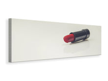 Laden Sie das Bild in den Galerie-Viewer, Leinwandbild Panorama Der Lippenstift