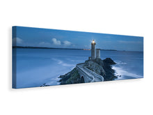 Laden Sie das Bild in den Galerie-Viewer, Leinwandbild Panorama Der Weg zum Leuchtturm
