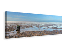 Laden Sie das Bild in den Galerie-Viewer, Leinwandbild Panorama Die Nordsee