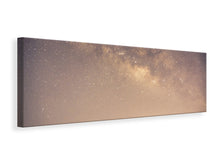 Laden Sie das Bild in den Galerie-Viewer, Leinwandbild Panorama Ein Himmel voller Sterne