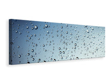 Laden Sie das Bild in den Galerie-Viewer, Leinwandbild Panorama Ein Wand aus Regen
