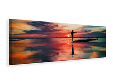 Laden Sie das Bild in den Galerie-Viewer, Leinwandbild Panorama Freiheit pur