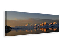 Laden Sie das Bild in den Galerie-Viewer, Leinwandbild Panorama Friedliche Antarktis