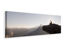 Laden Sie das Bild in den Galerie-Viewer, Leinwandbild Panorama Inspiration Berge