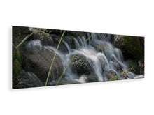 Laden Sie das Bild in den Galerie-Viewer, Leinwandbild Panorama Inspiration Wasserfall