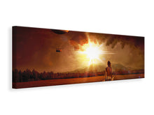 Laden Sie das Bild in den Galerie-Viewer, Leinwandbild Panorama Leidenschaft