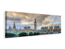 Laden Sie das Bild in den Galerie-Viewer, Leinwandbild Panorama London UK