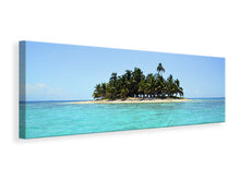 Laden Sie das Bild in den Galerie-Viewer, Leinwandbild Panorama Meine eigene Insel