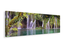 Laden Sie das Bild in den Galerie-Viewer, Leinwandbild Panorama Nationalpark Plitvicer Seen