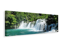 Laden Sie das Bild in den Galerie-Viewer, Leinwandbild Panorama Natur Schauspiel