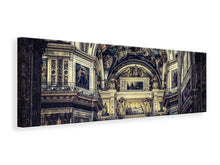 Laden Sie das Bild in den Galerie-Viewer, Leinwandbild Panorama Prachtvolle Kirche